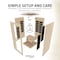 Steamspa 1-Person Carbon FAR Infrared Hemlock Wooden Indoor Sauna Room with LED Touch Control Panel SC-SS0013-GS - alternate 11
